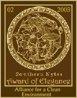 Southern Nytes Award Of Elegance